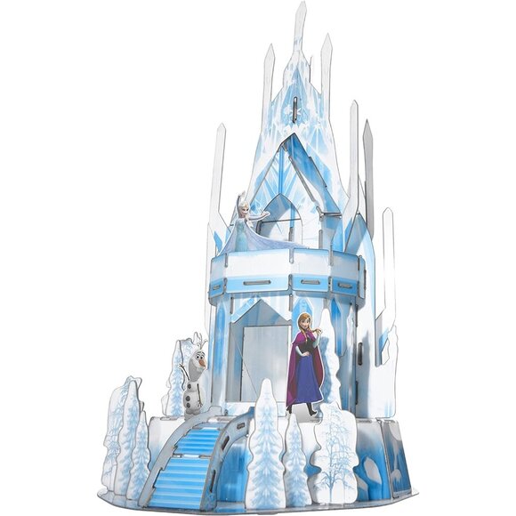 Disney Frozen 3D Ice Castle Puzzle 47-Piece Light-Up Model - Picture 5 of 7